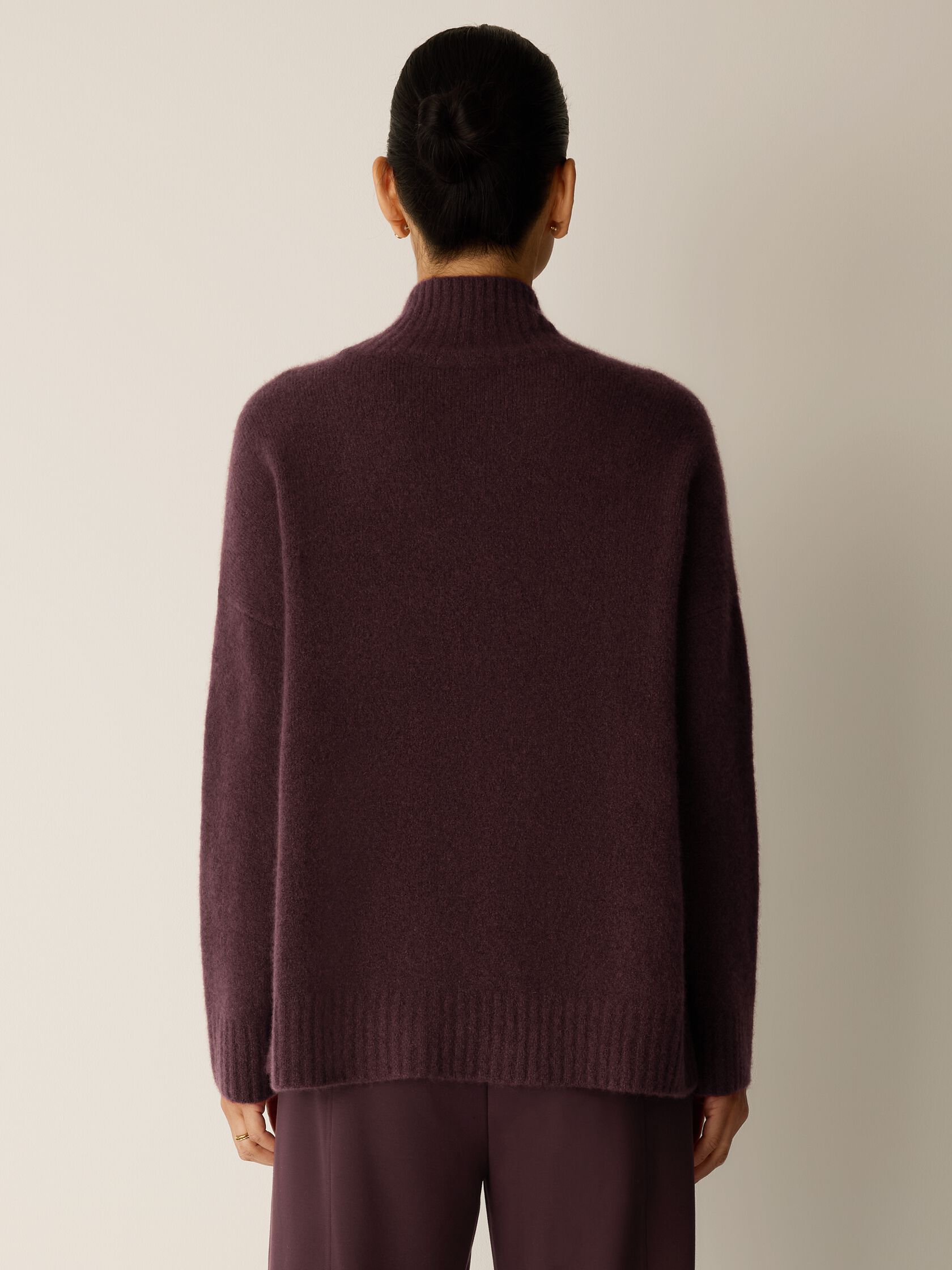 Cashmere Silk Bliss Turtleneck Top