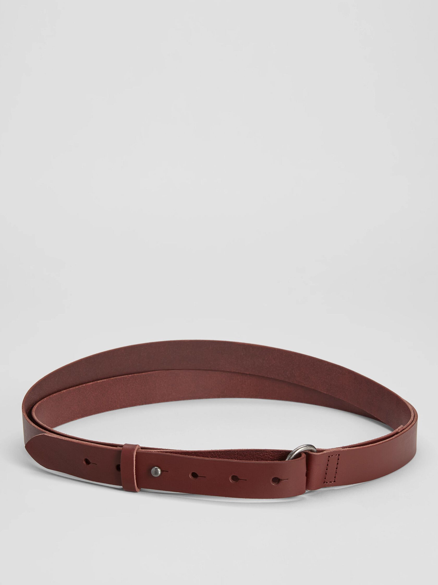 Vegetable Tanned Italian Leather Wrap Belt