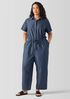 Airy Organic Cotton Twill Jumpsuit