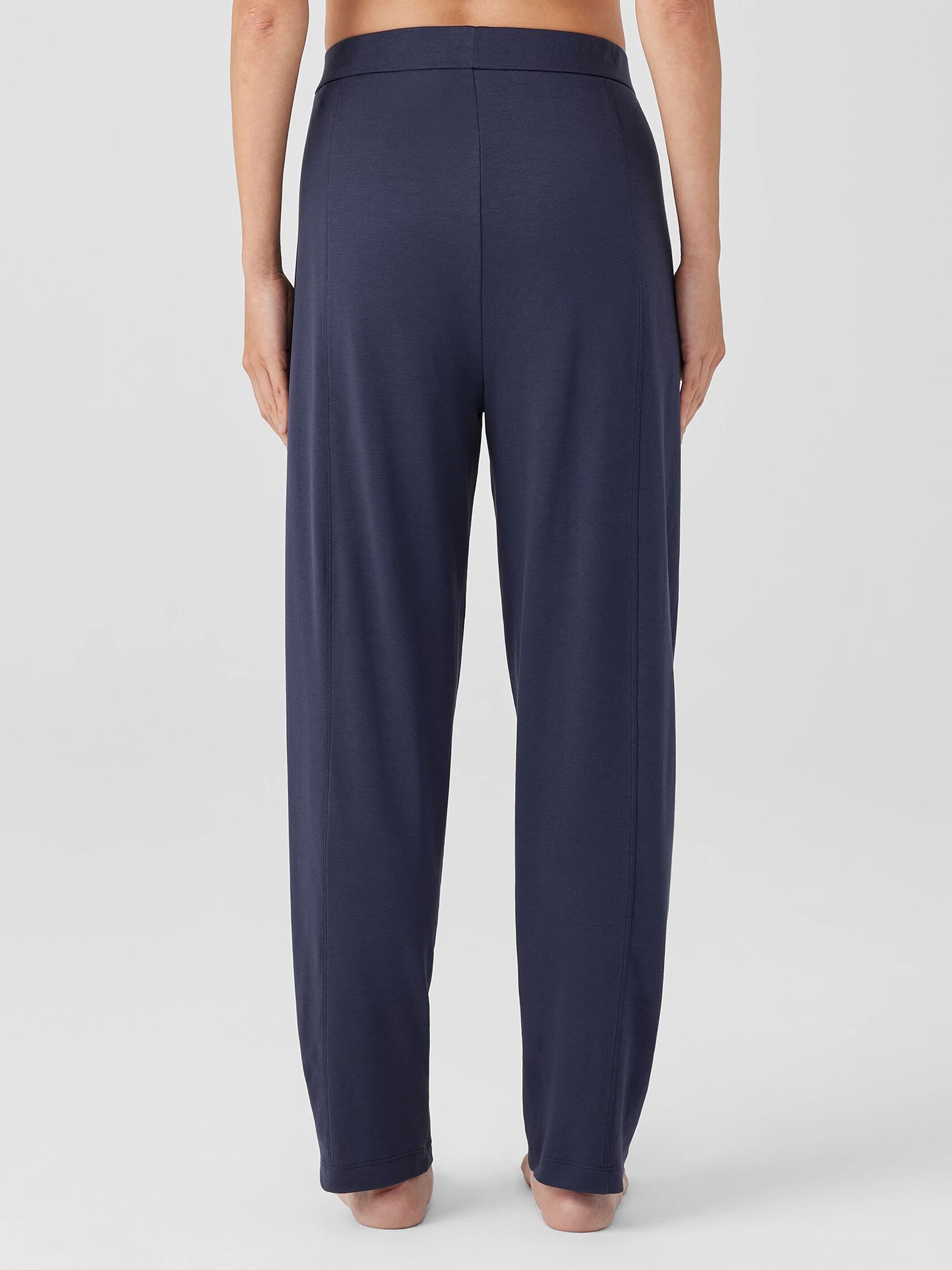 Organic Cotton Interlock Lantern Sleep Pant