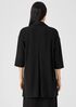 Ribbed Organic Cotton Blend Jacket