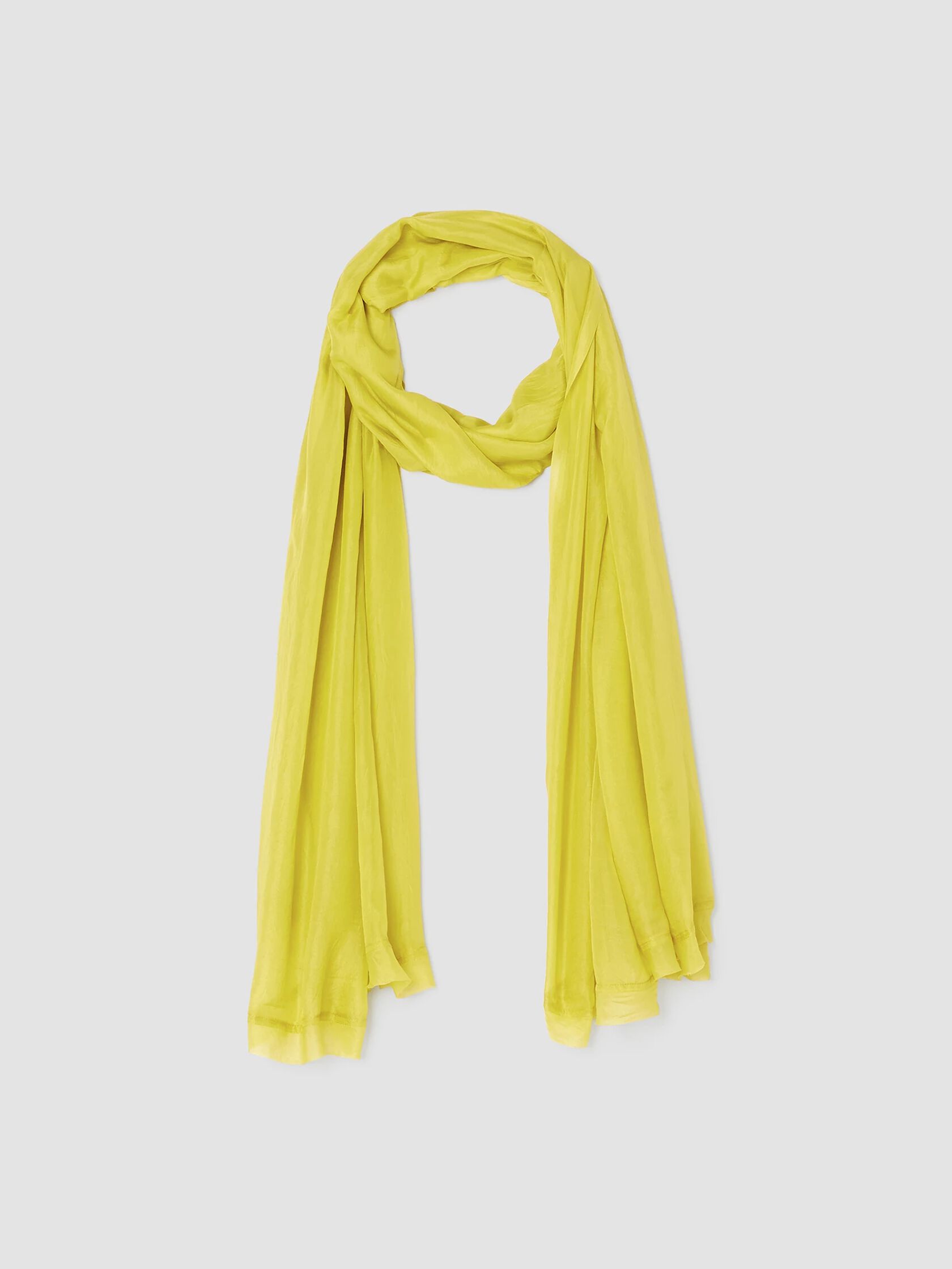 Washed Silk Parachute Scarf