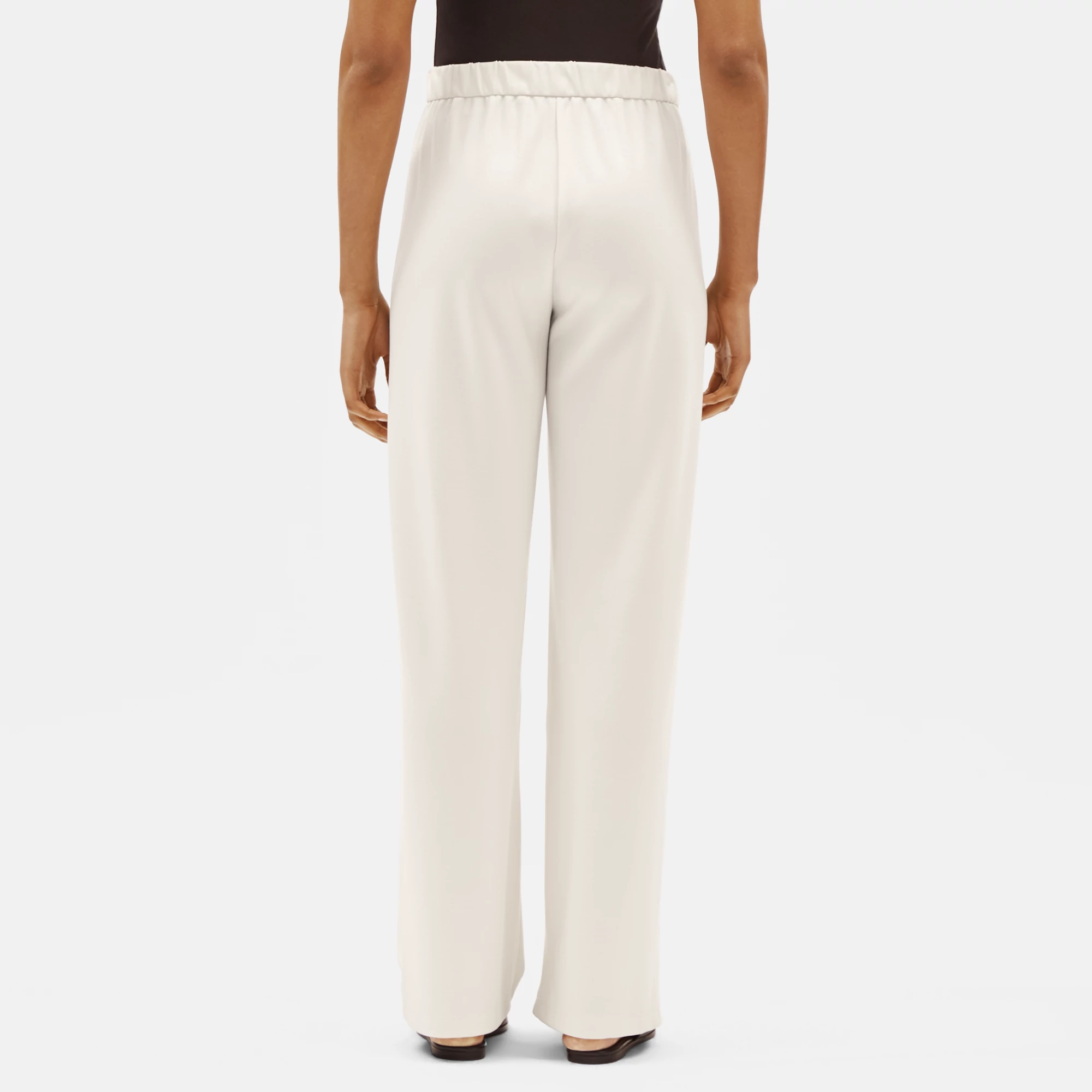 Flex Tencel Ponte Straight Pant 