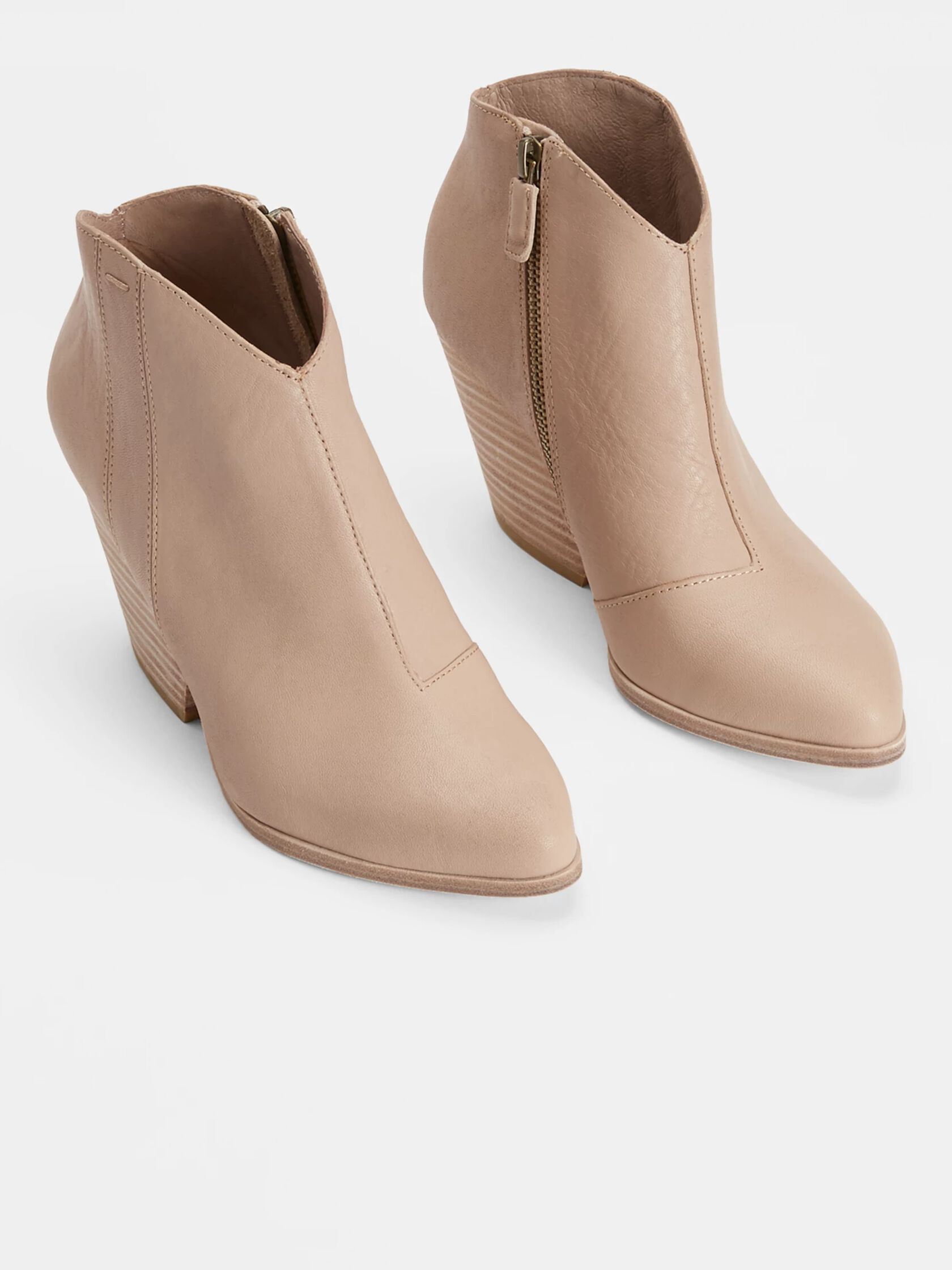 Trail Leather Ankle Bootie