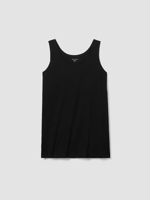 Organic Linen Jersey Long Tank