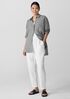 Puckered Organic Linen Classic Collar Shirt