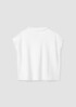 Organic Cotton French Terry Funnel Neck Top