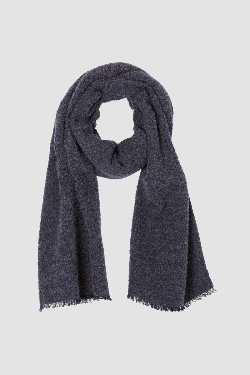 Fluffy Boucle Scarf
