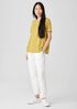 Organic Linen Jersey Crew Neck Tee