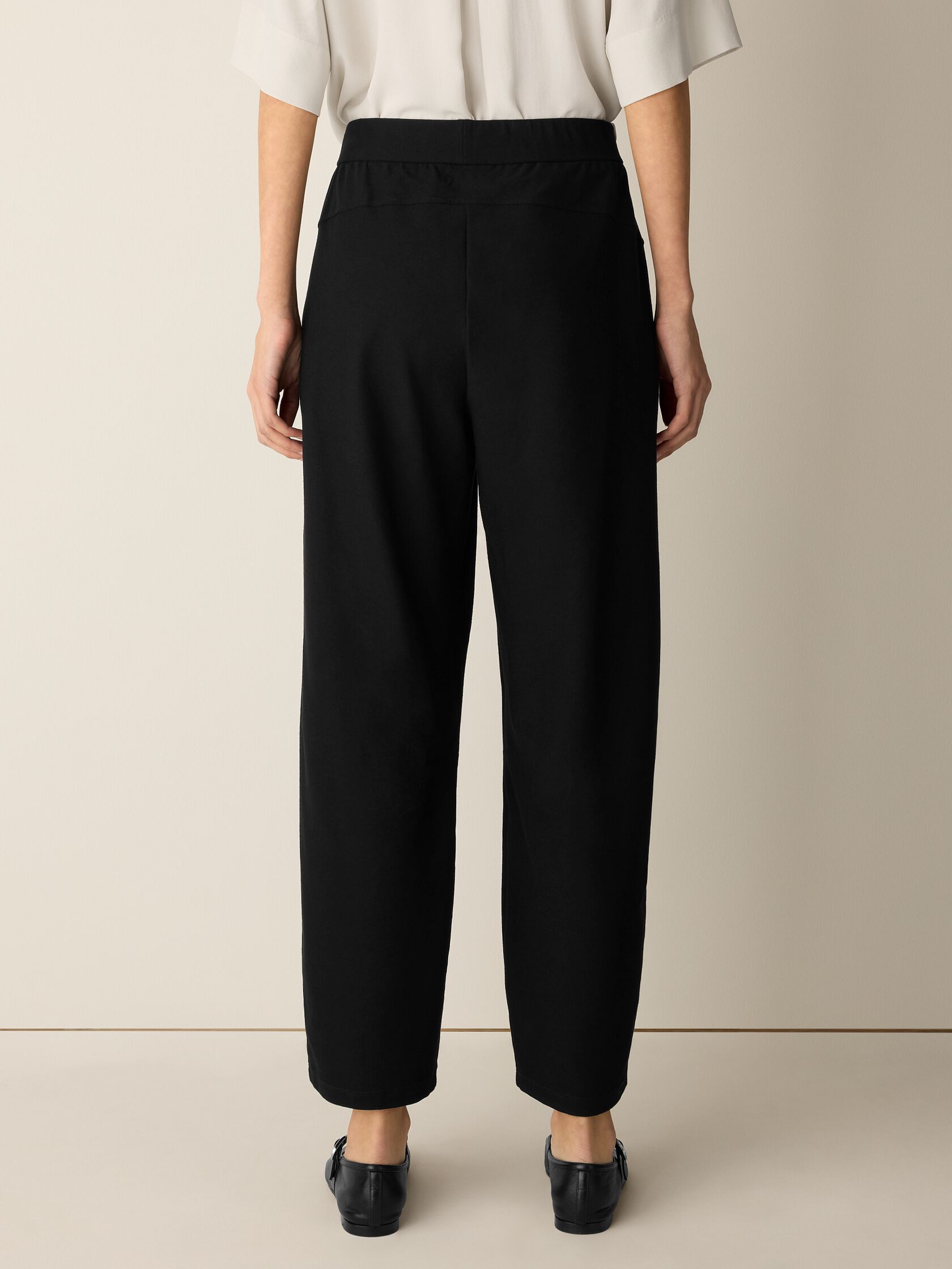 Washable Stretch Crepe Arch Pant