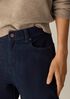 Cotton Stretch Denim Lantern Jean