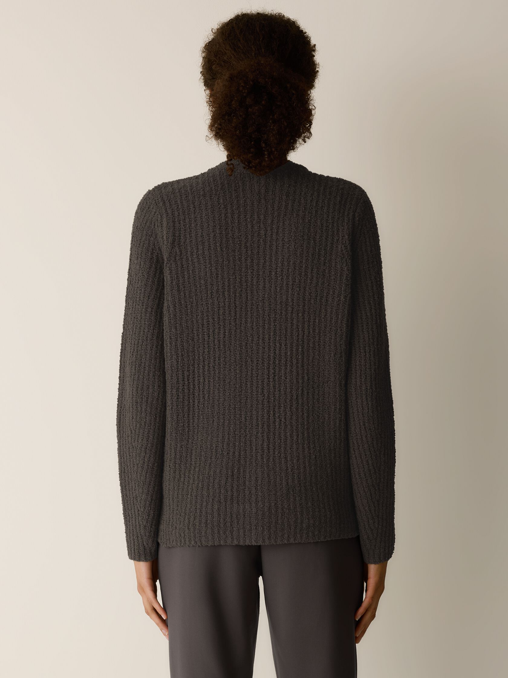 Organic Cotton Fluff Cardigan