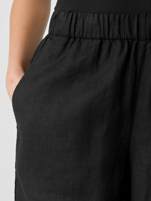 Organic Linen Wide-Leg Pant