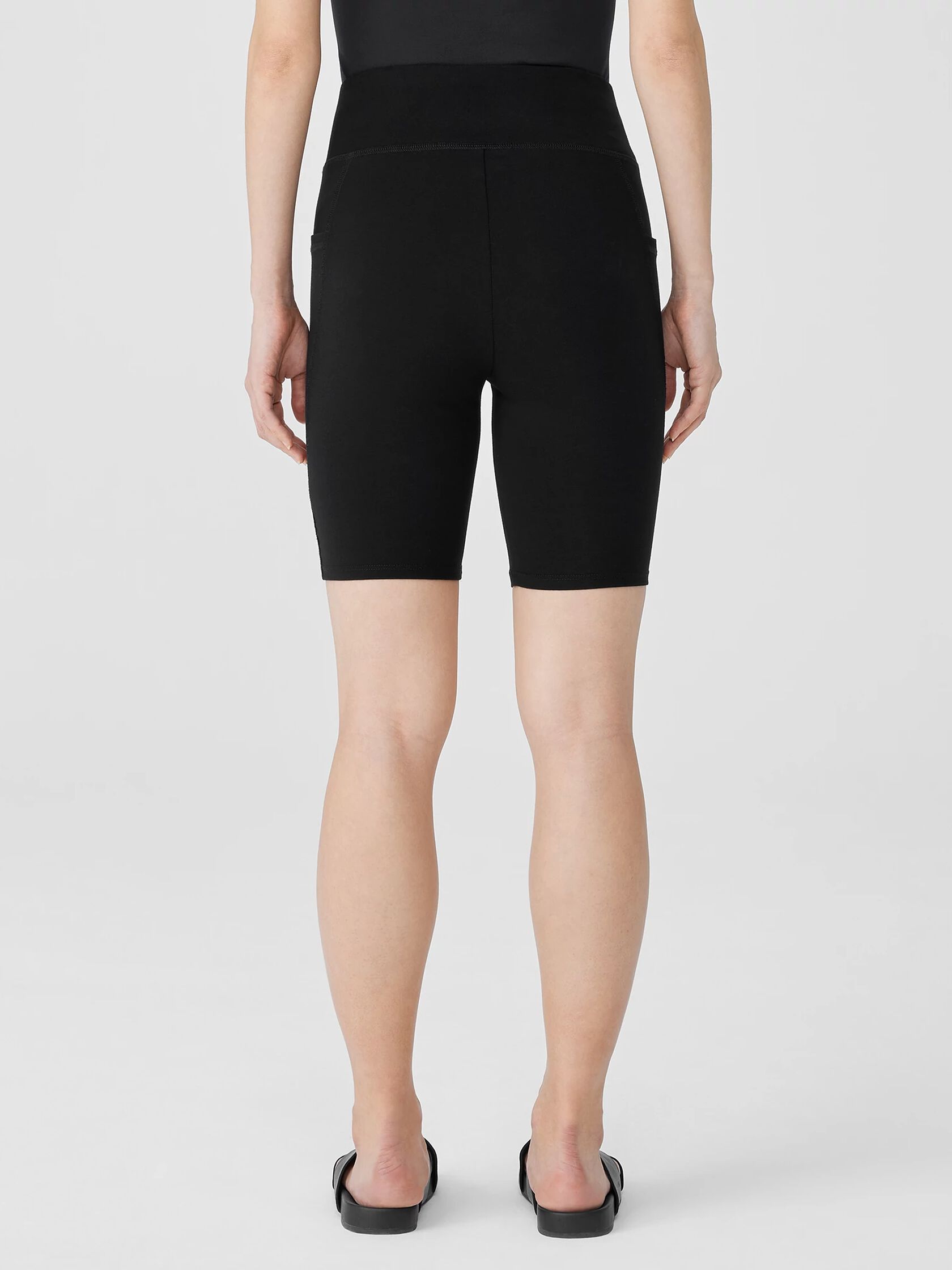 Pima Cotton Stretch Jersey Shorts