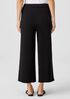 Organic Cotton French Terry Wide-Leg Pant