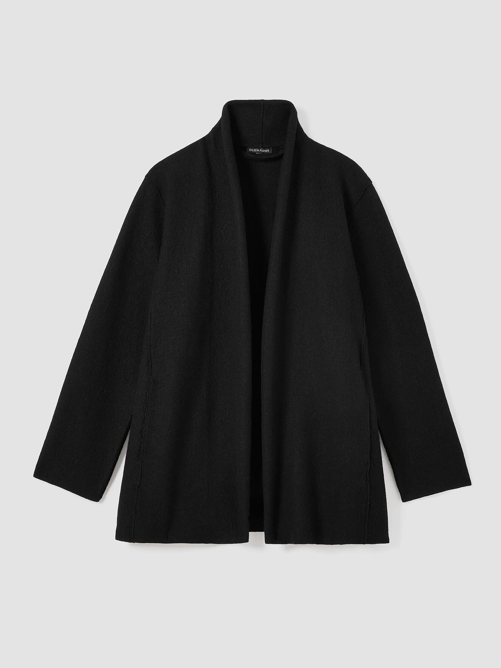 Lightweight Boiled Wool Jacket