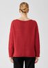 Peruvian Organic Cotton Crimp V-Neck Top