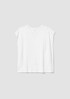 Organic Linen Jersey Shirred-Back Top
