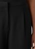 Cotton Blend Ponte Lantern Trouser Pant