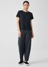 Organic Linen Jersey Crew Neck Tee