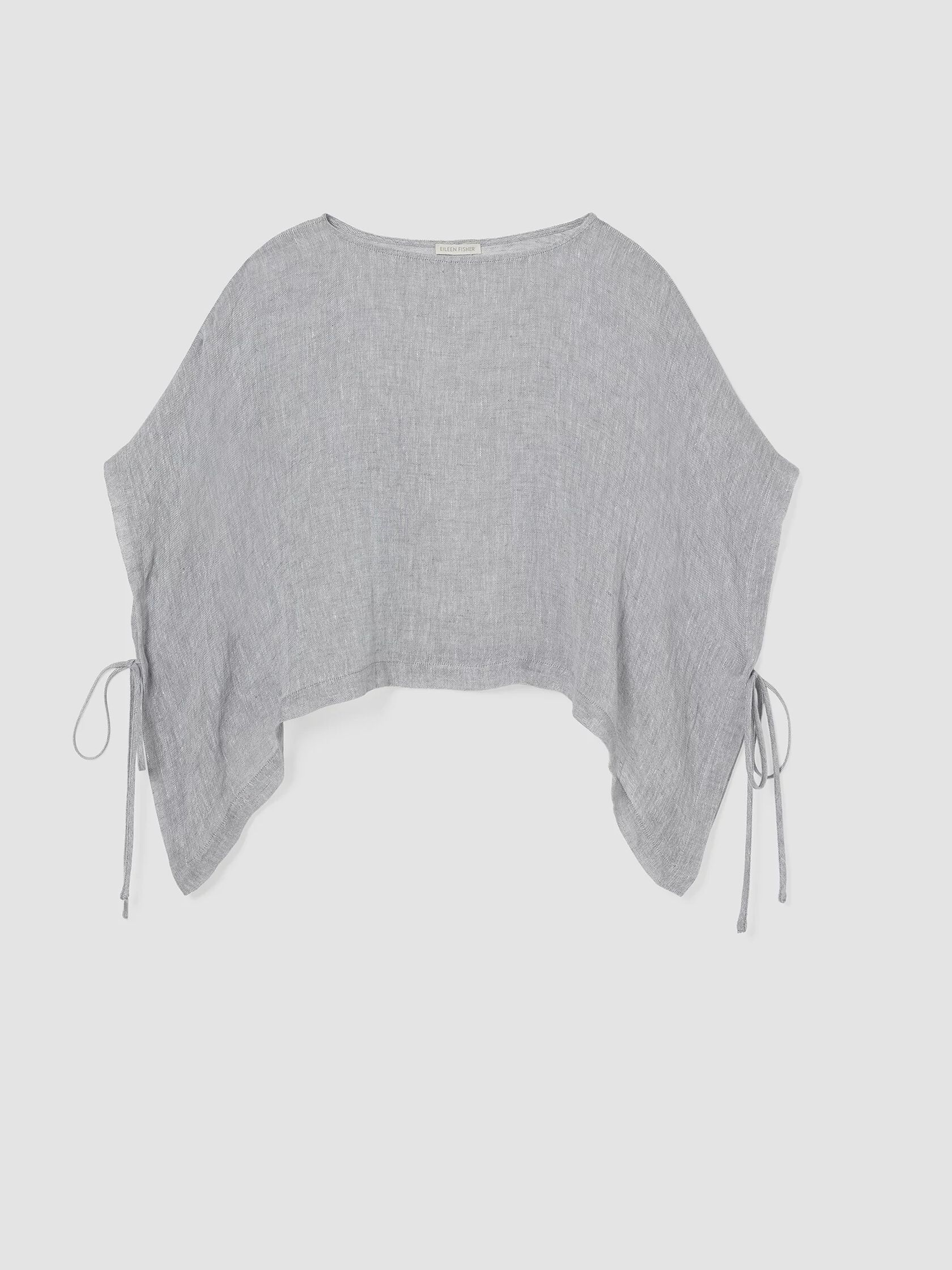 Organic Linen Gauze Poncho