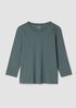 Organic Pima Cotton Jersey Long-Sleeve Tee