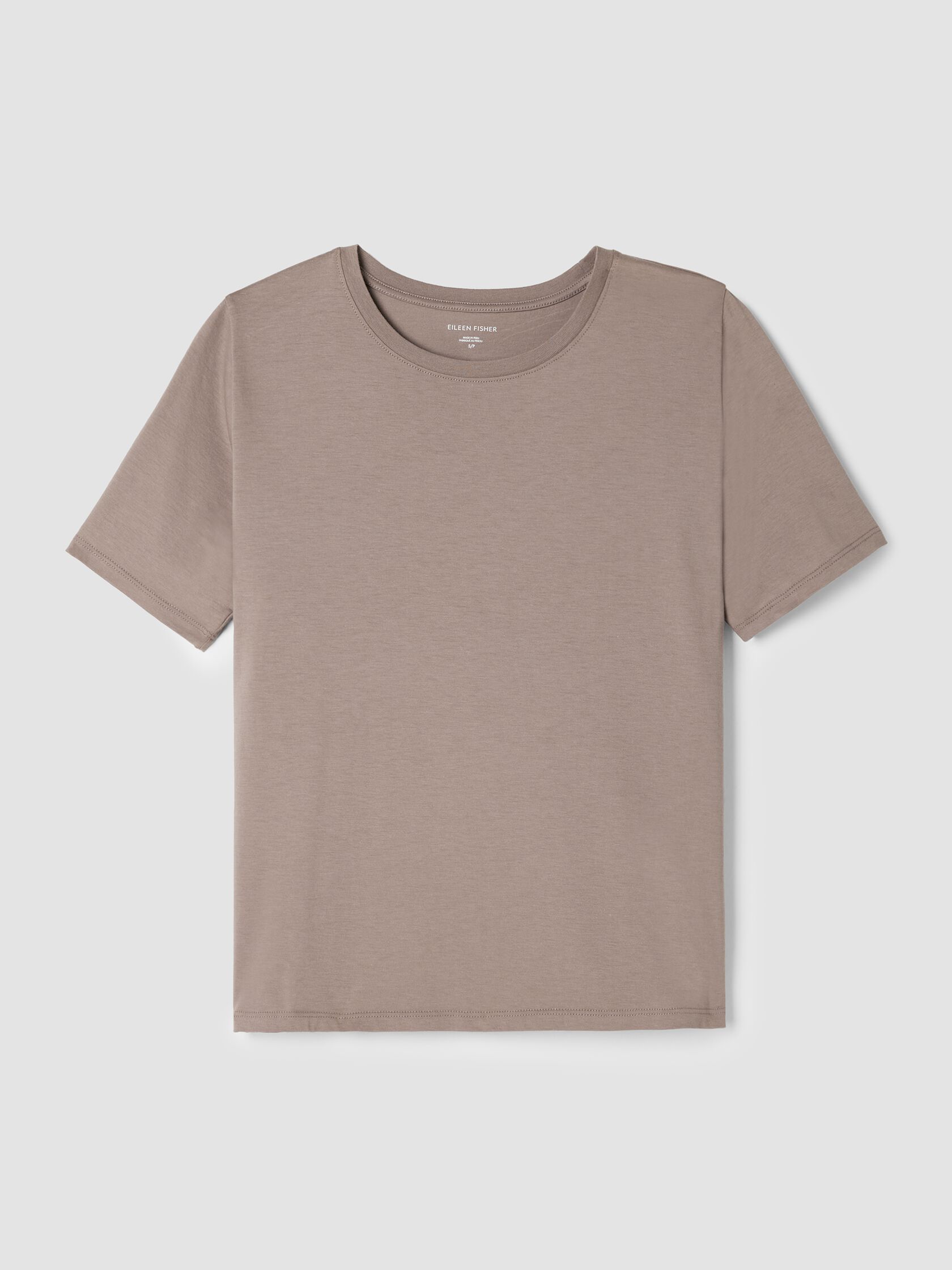 Organic Pima Cotton Jersey Round Neck Tee