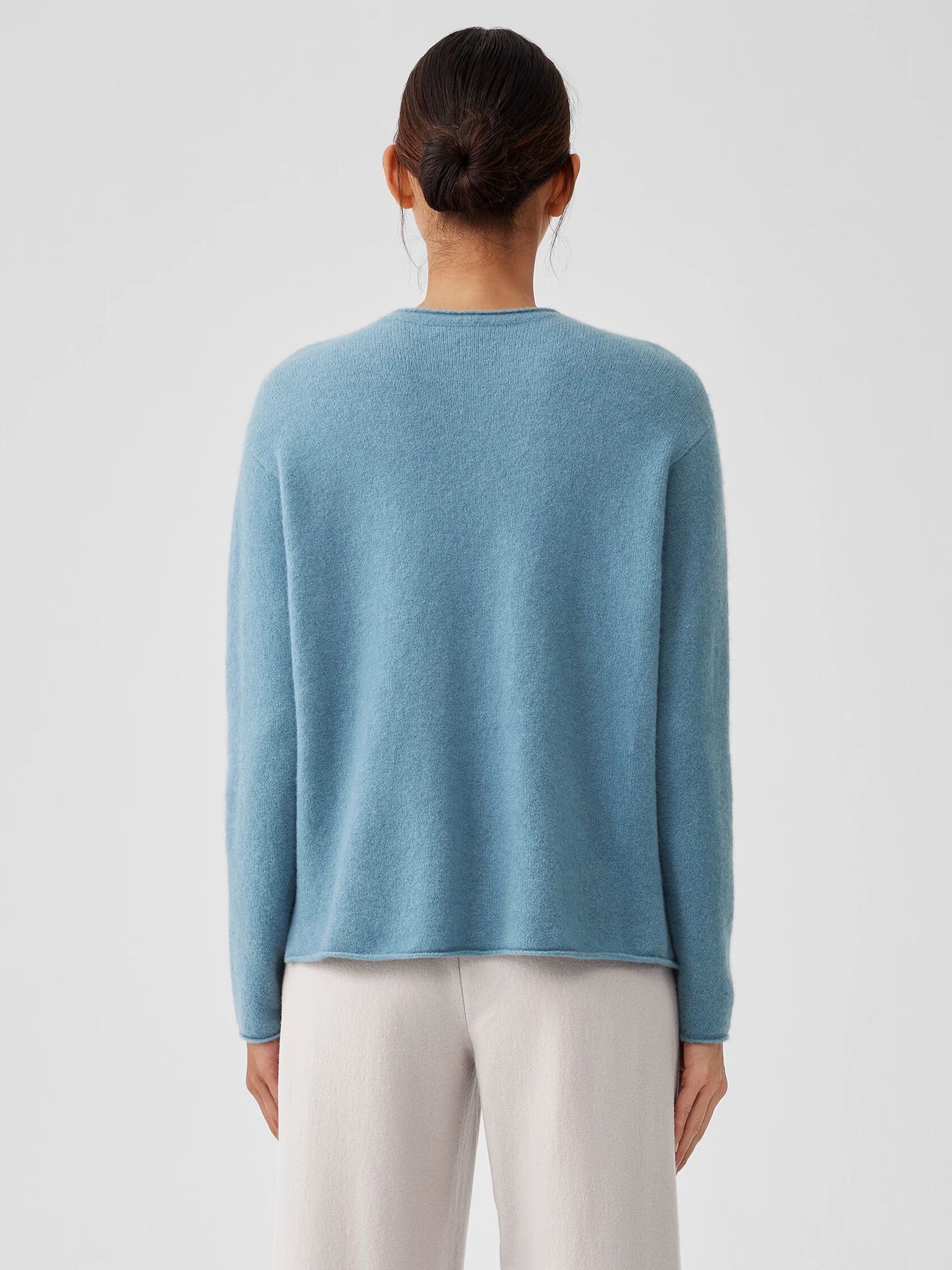 Cashmere Silk Bliss Crew Neck Top