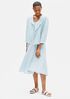 Heavy Organic Linen Drape Front Jacket