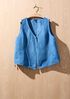 Renew Heavy Linen Vest, L