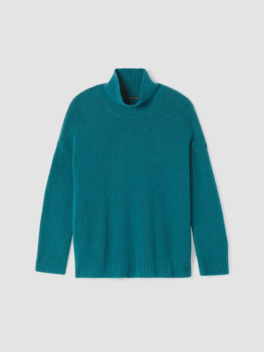 Cashmere Silk Bliss Turtleneck Box-Top