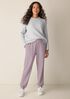 Waffle Cotton Blend Doubleknit Jogger Pant