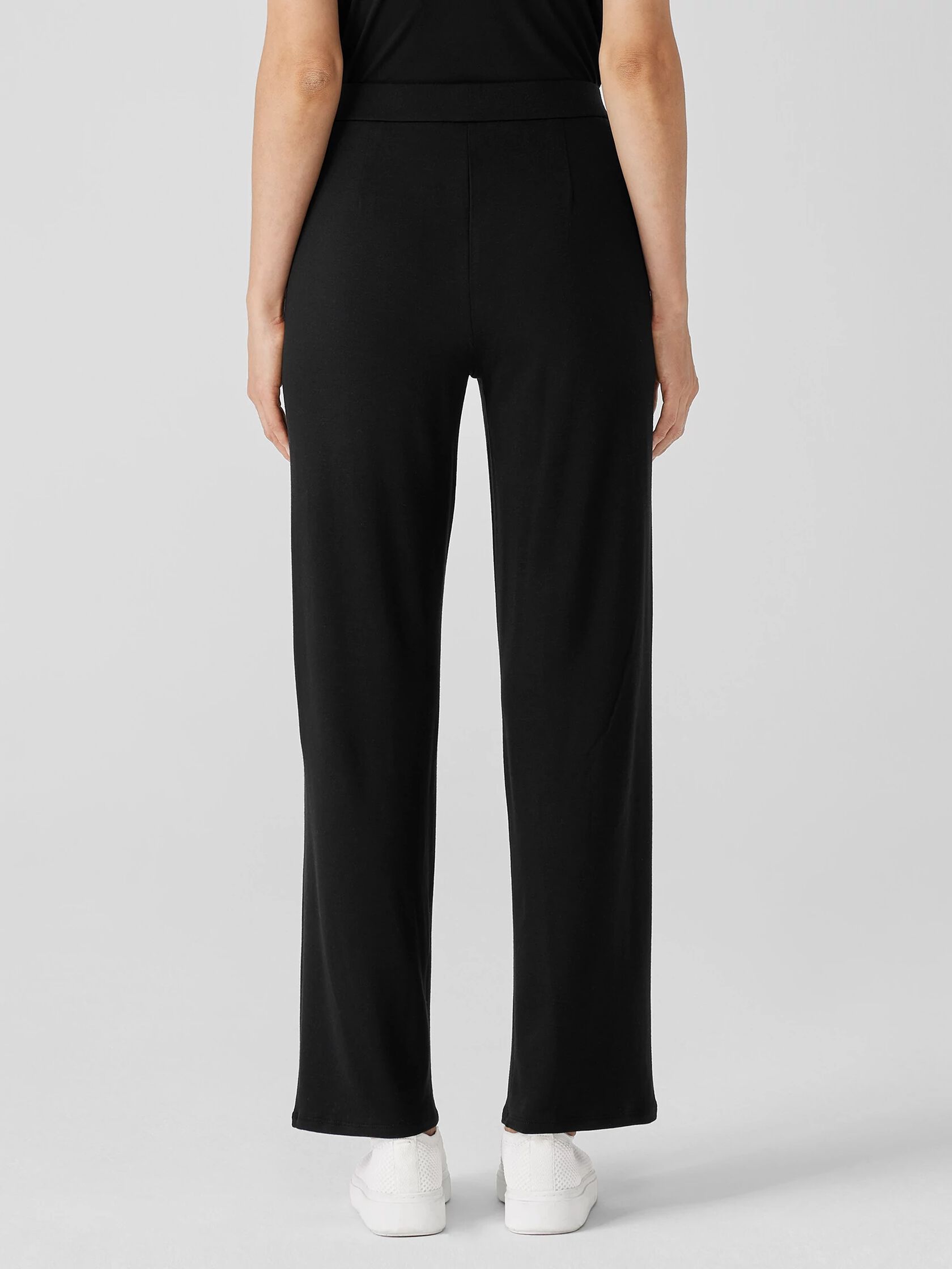 Stretch Terry Straight Pant