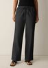 Airy Organic Cotton Twill Full-Length Straight Pant