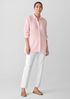 Organic Cotton Lofty Gauze Classic Collar Shirt