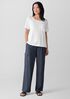 Organic Cotton Slubby Jersey Pocket Tee