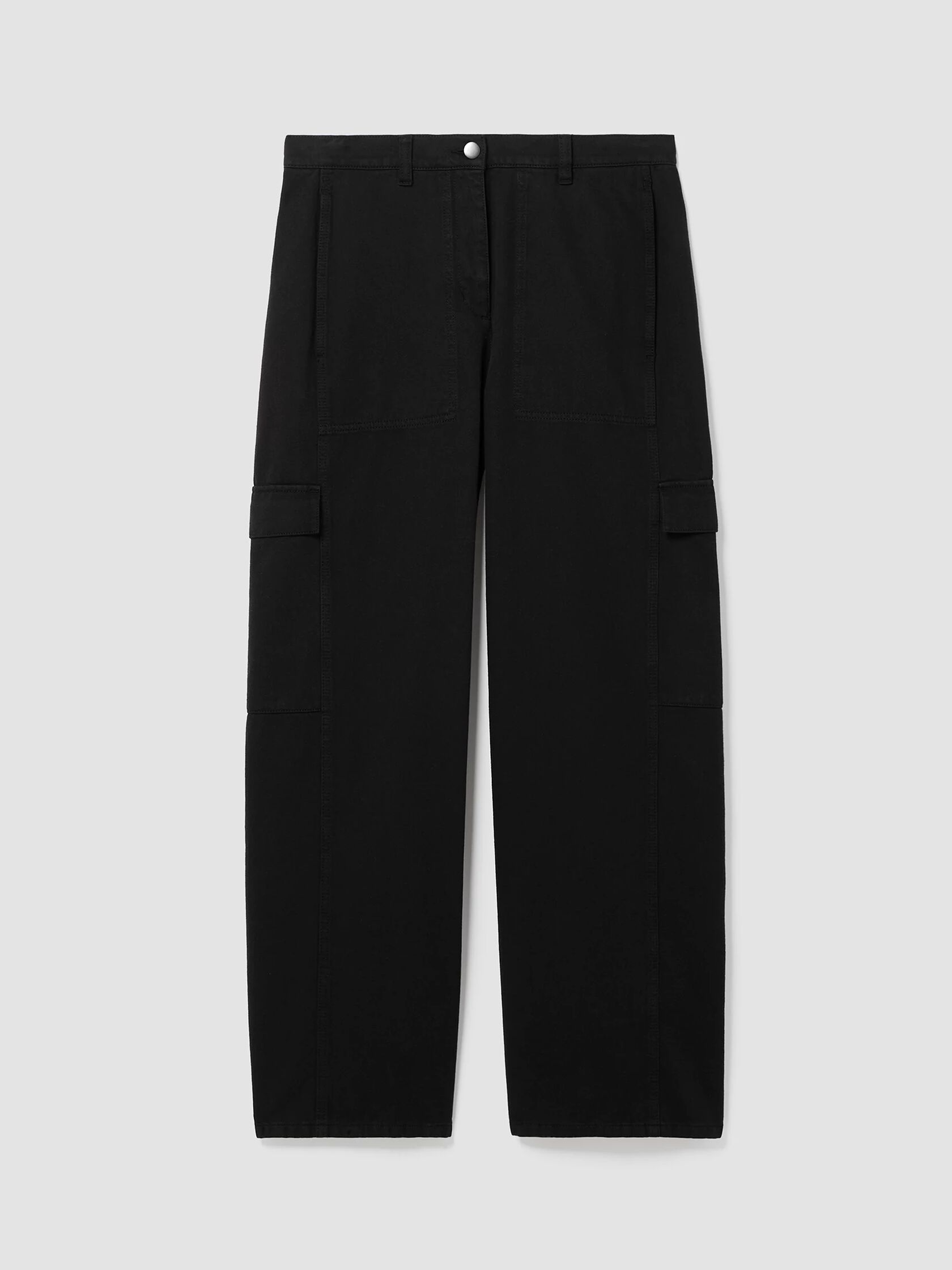 Garment-Dyed Utility Organic Cotton Cargo Pant