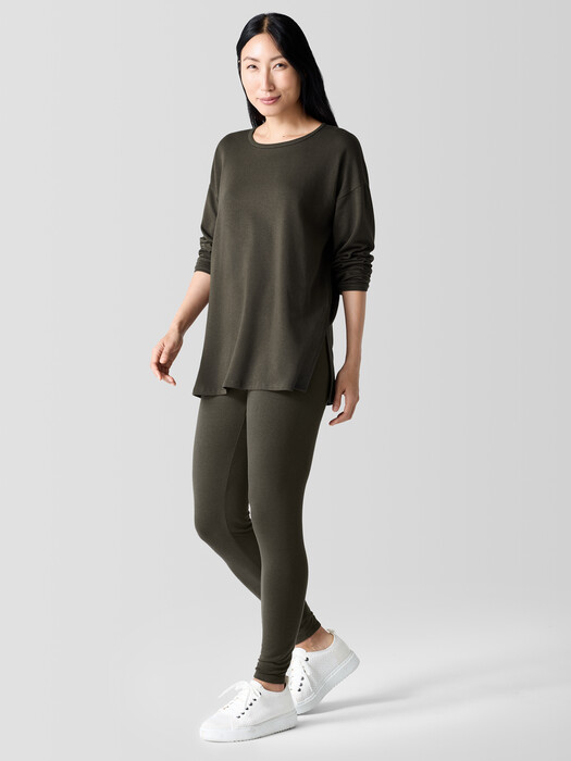 Cozy Brushed Terry Hug Long Box-Top