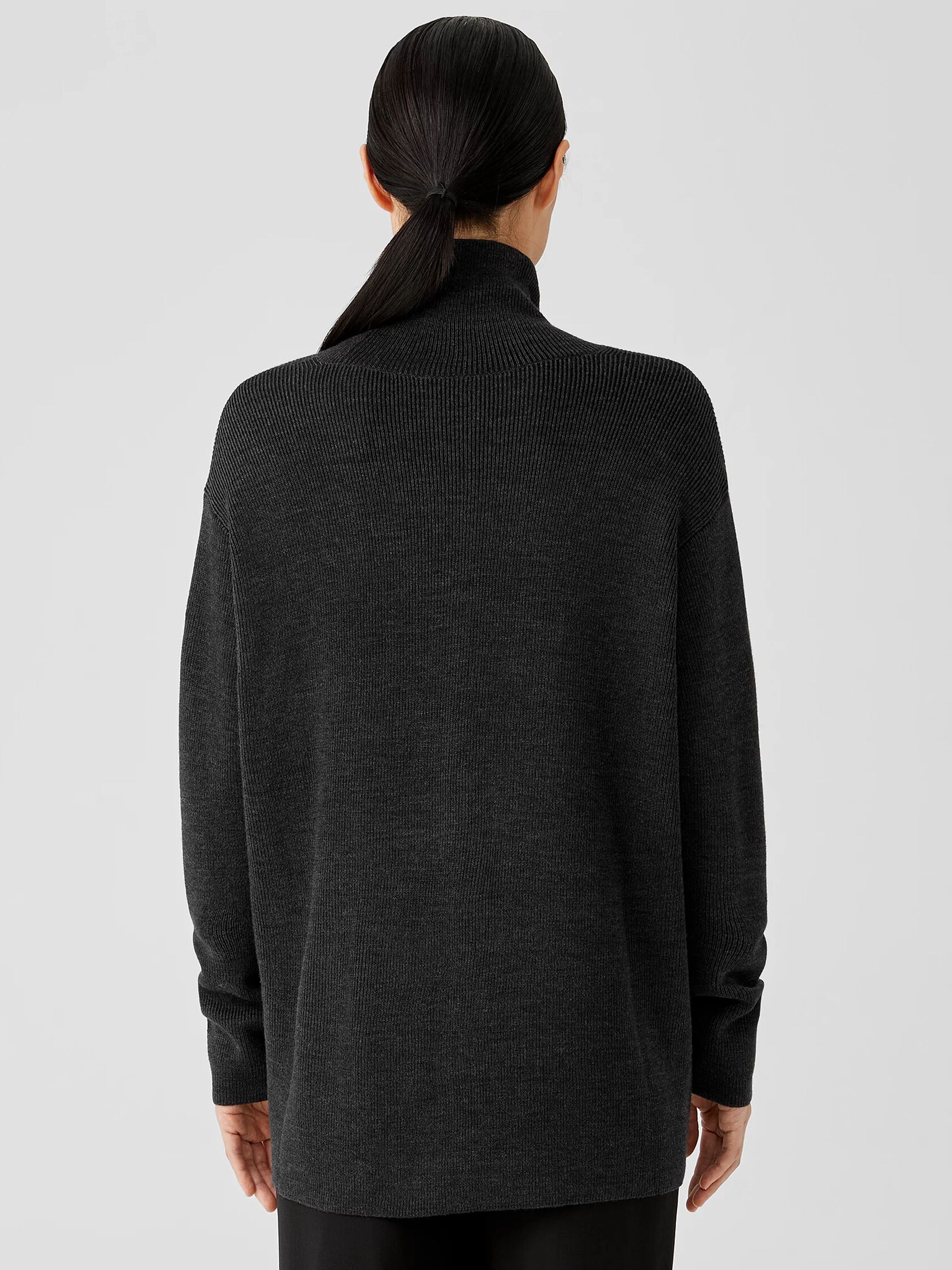 Merino Turtleneck Top