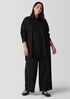 Lightweight Ponte Classic Collar Long Shirt