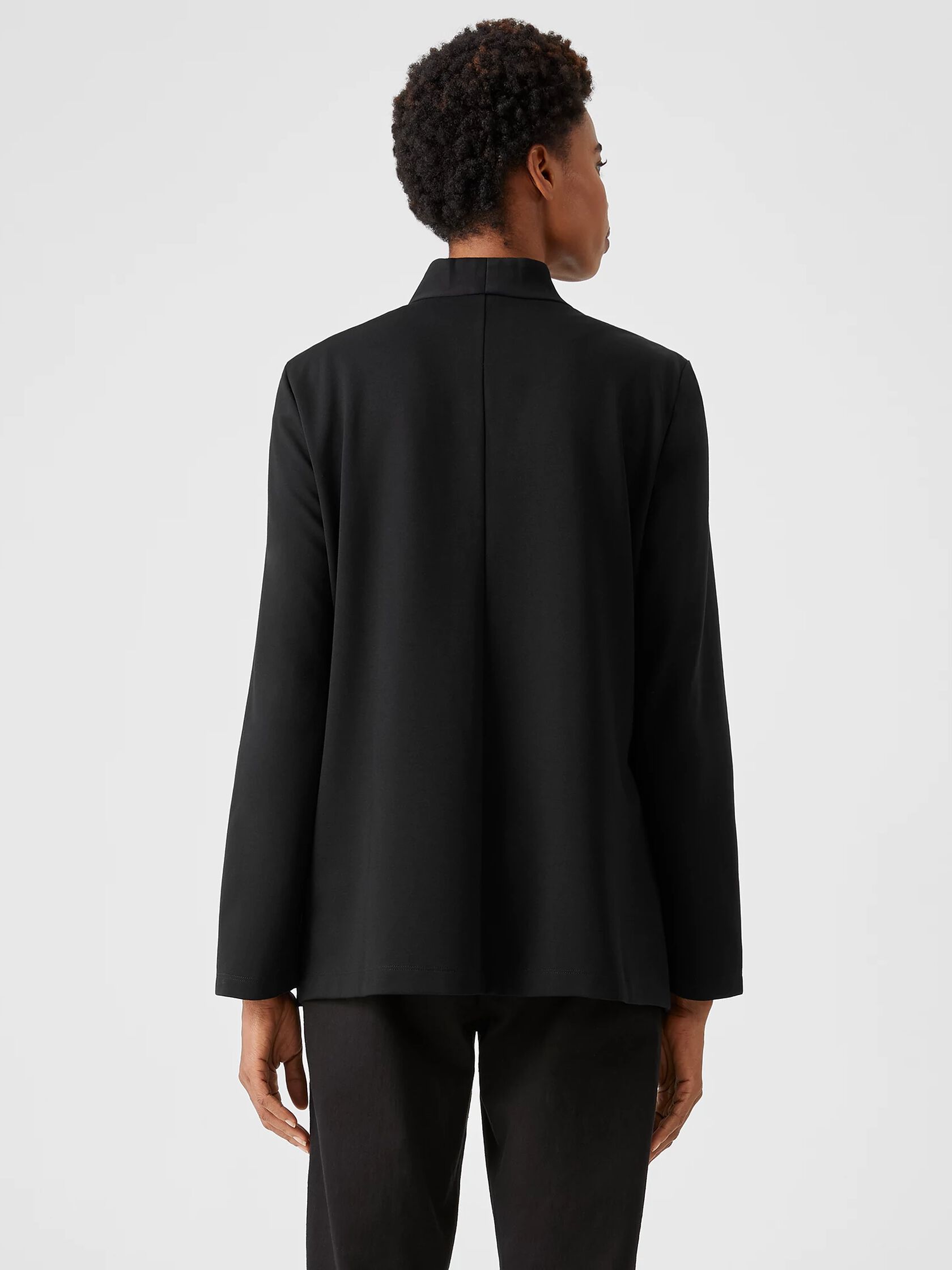 Flex Ponte High Collar Jacket