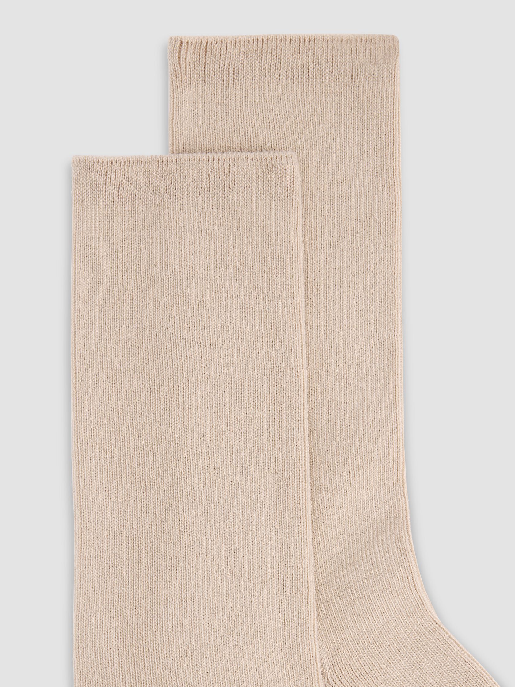 Cotton Rib Crew Sock
