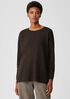 Ultrafine Merino Crew Neck Top in Responsible Wool