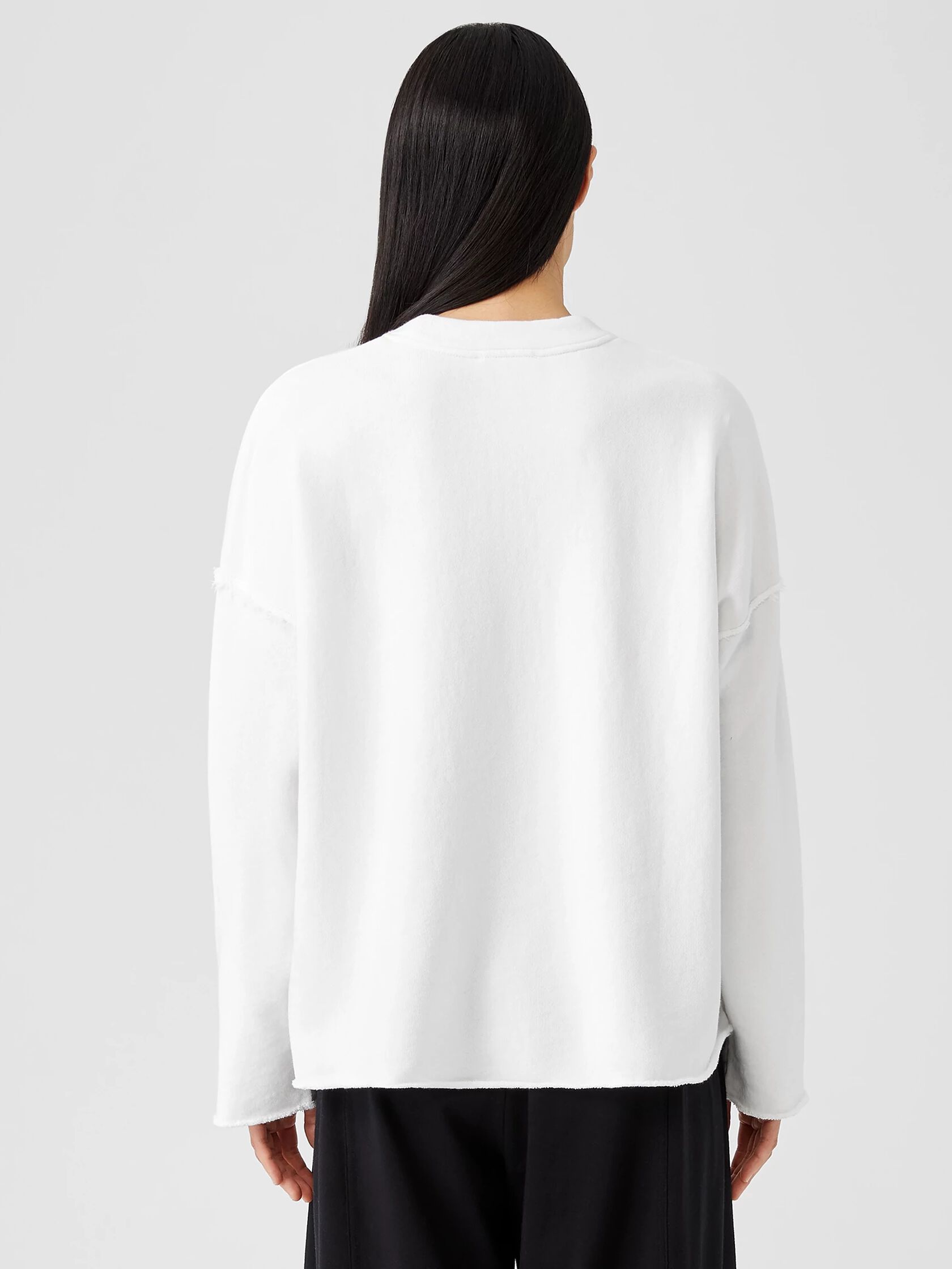 Organic Cotton French Terry Box-Top