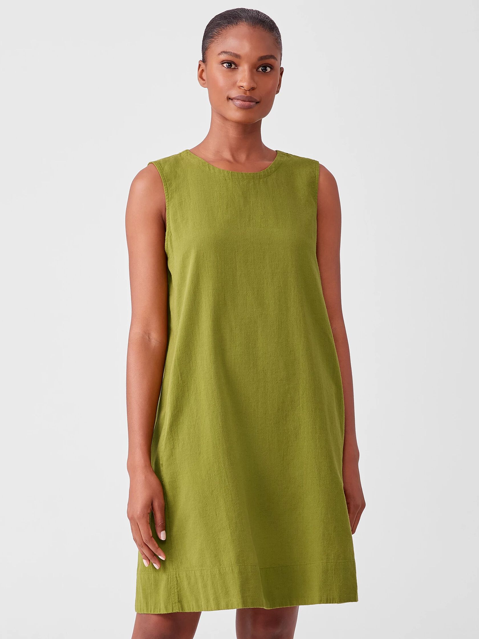Organic Cotton Crepe Dress