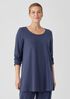 Organic Cotton Interlock Long Sleep Top