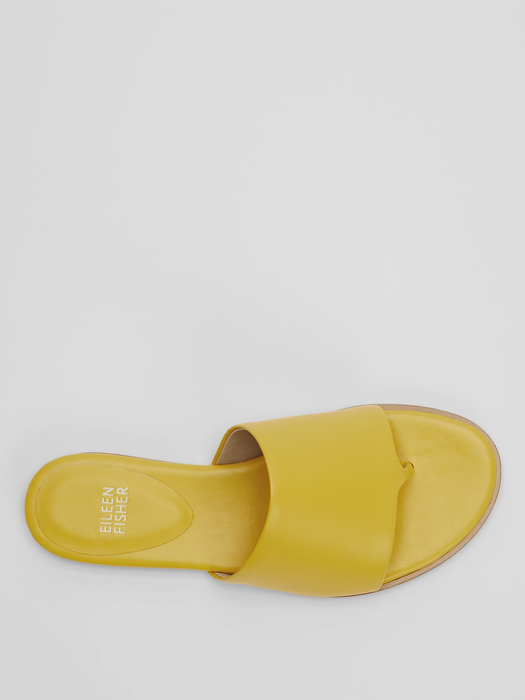 Edge Nappa Leather Slide