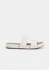Deed Smooth Leather Slide Sandal