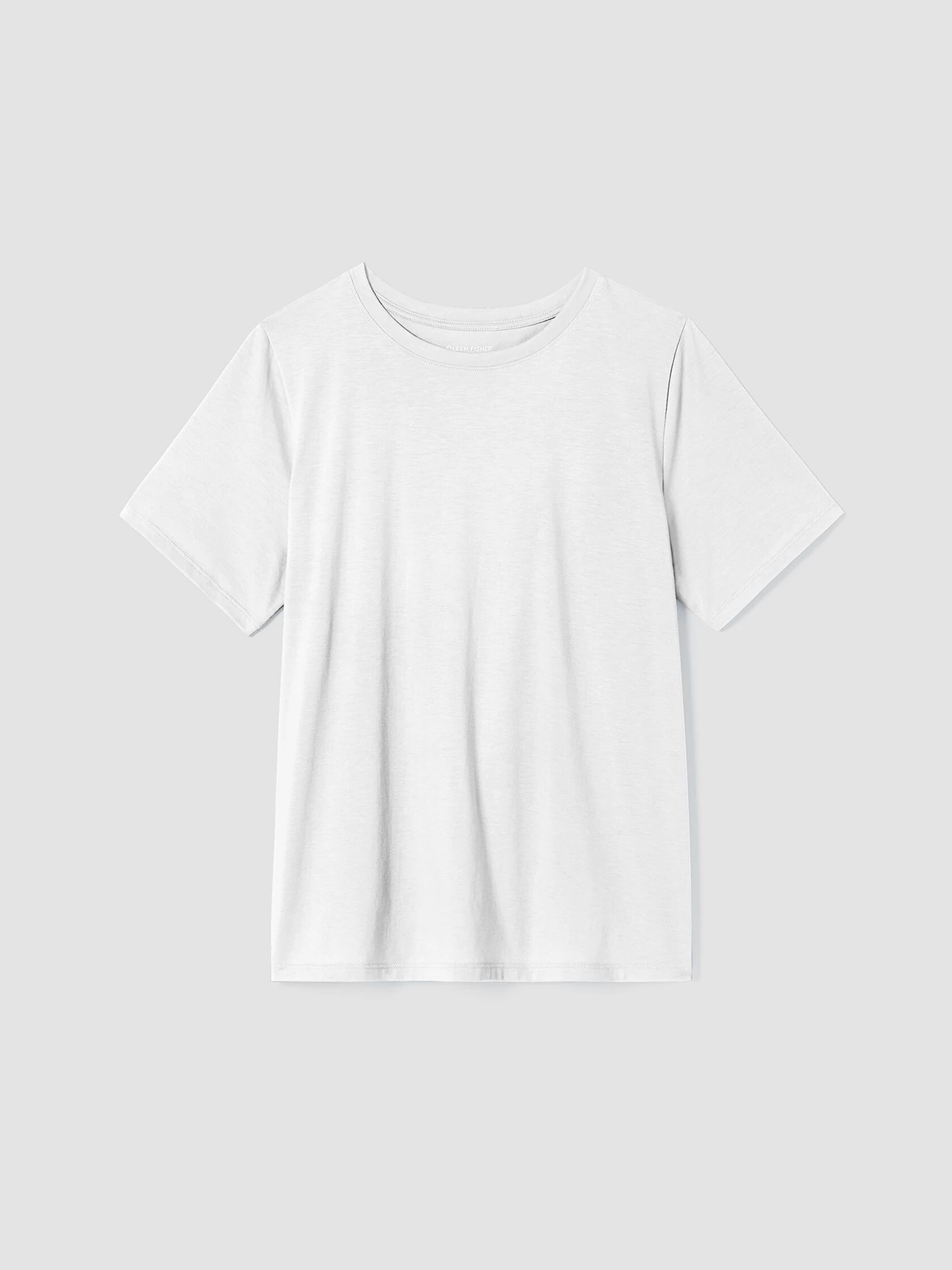 Organic Pima Cotton Jersey Round Neck Tee