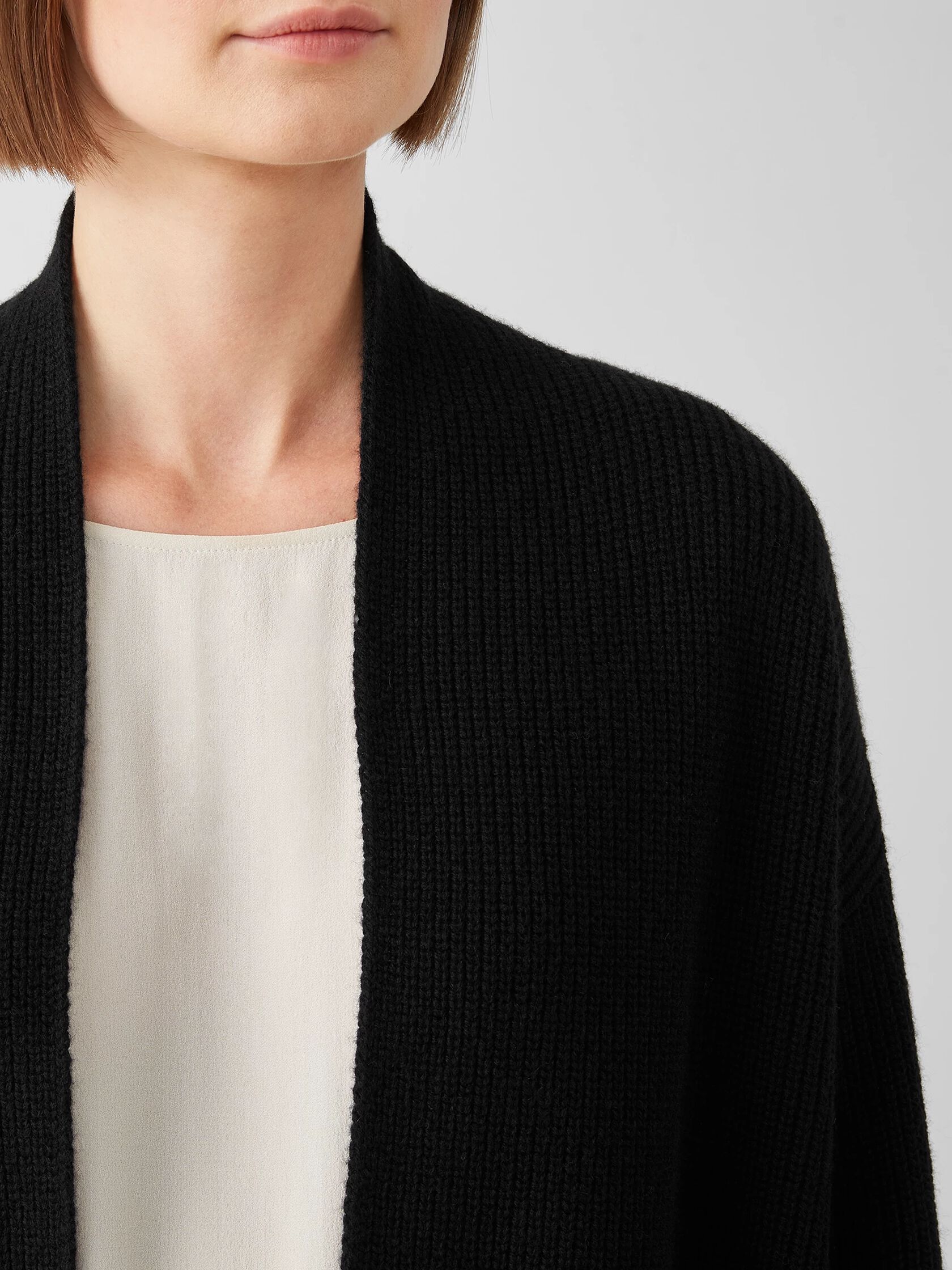 Recycled Cashmere Wool Cardigan